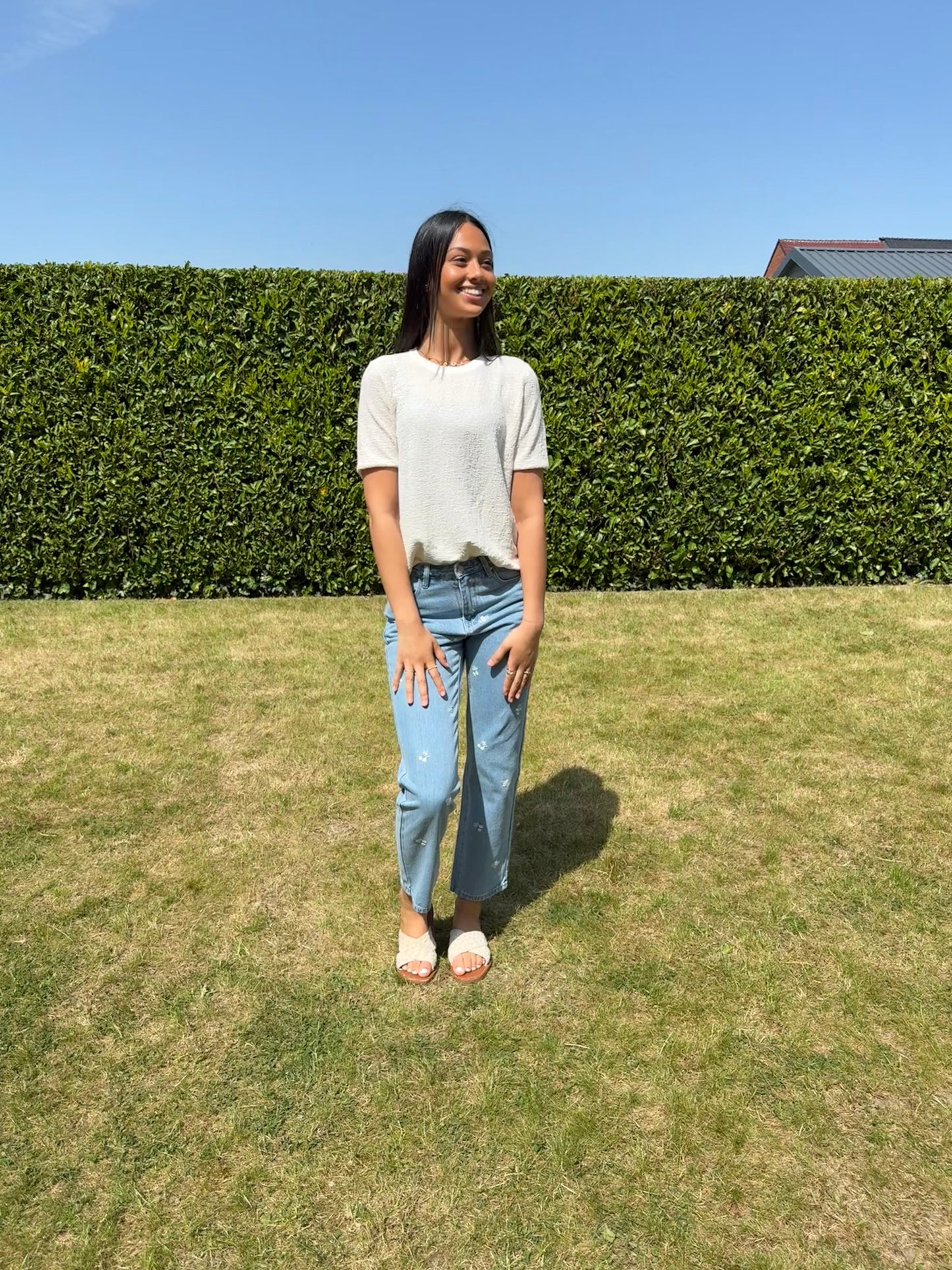 Jeans marguerite